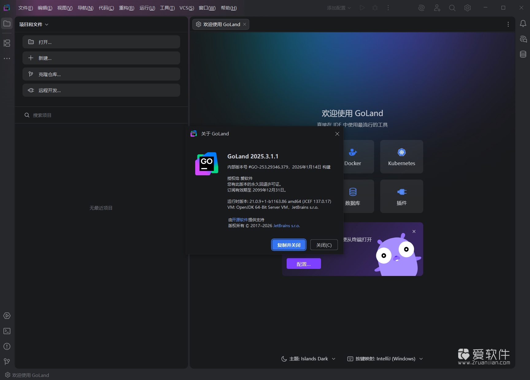 GoLand 2025.3.1.1 中文激活版-JetBrains全家桶系列软件插图